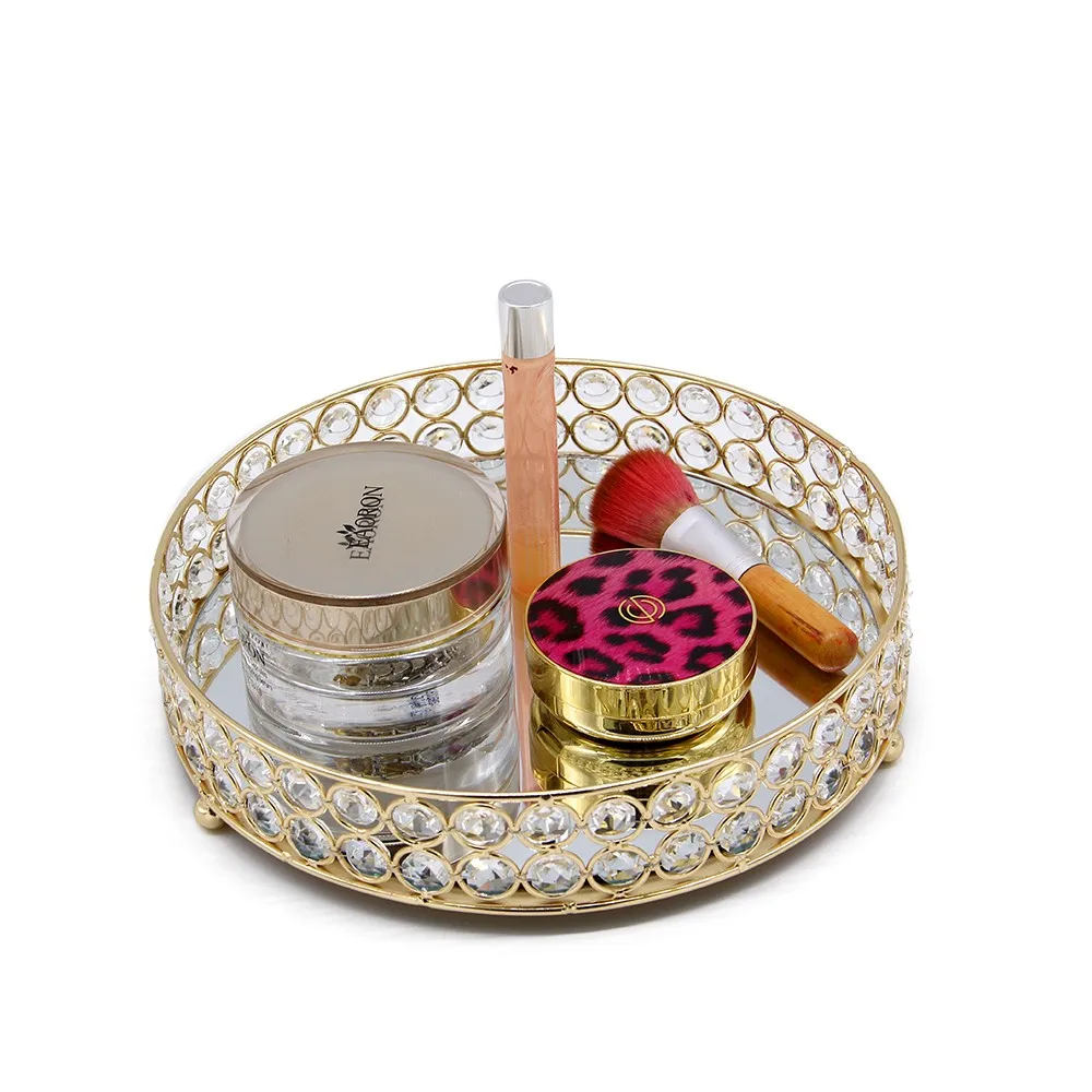 Круглые Хрустальные десерты подставка для кекса свадебное украшение духов