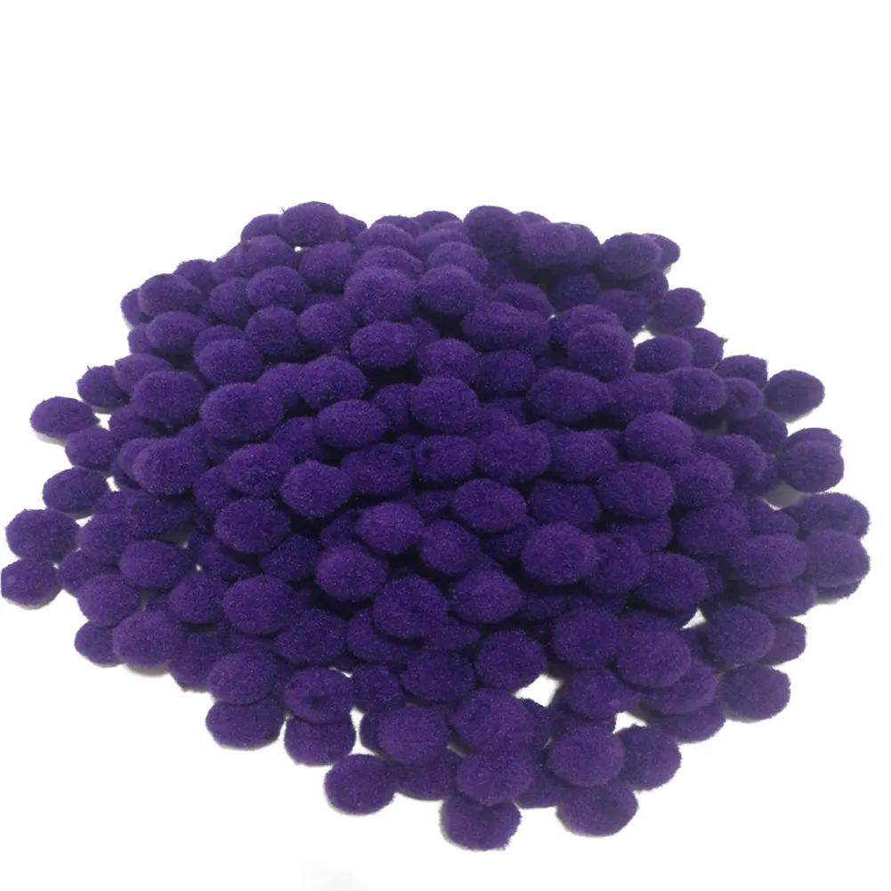 300 шт./упак. разноцветные помпоны шарики Помпоны для хобби инновационное ремесло