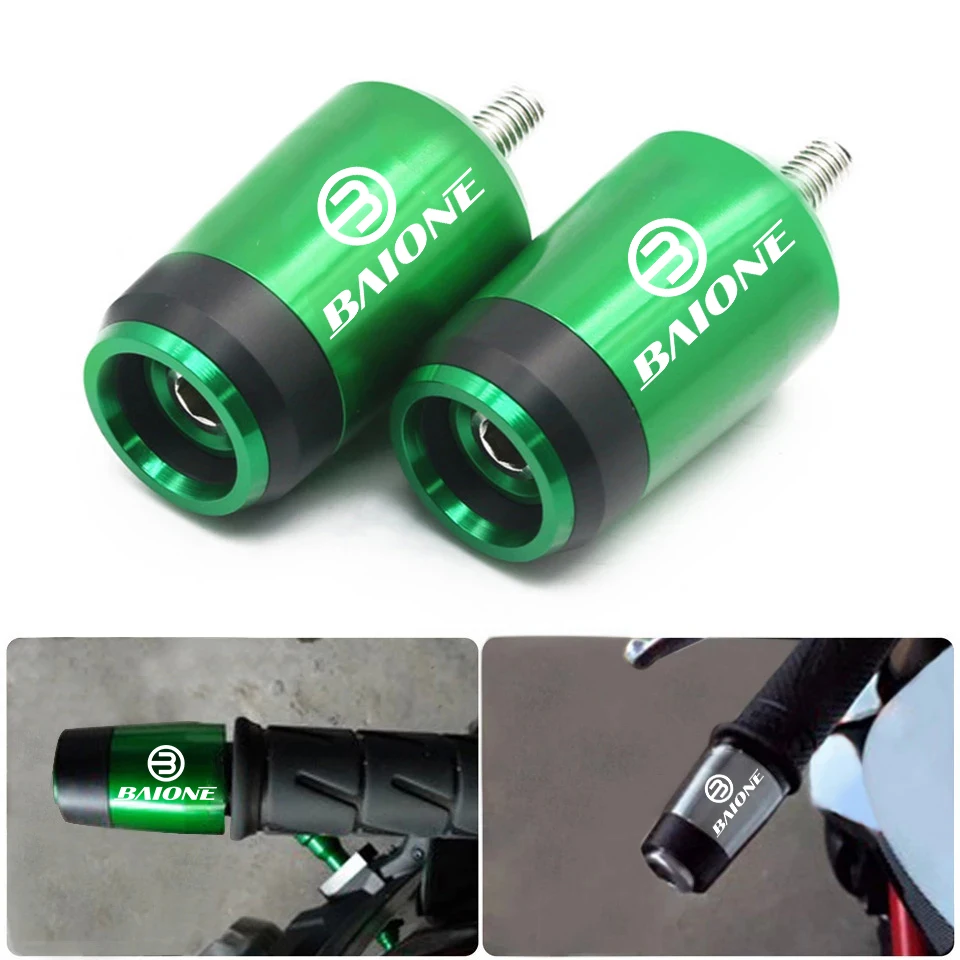 

For KAWASAKI NINJA 250 300 400 500R 600R 750R ZX10 ZX12R ZX6R ZX9R ZX14R Z750 Z1000 Motorcycle Handlebar Grips Bar Ends Cap Plug