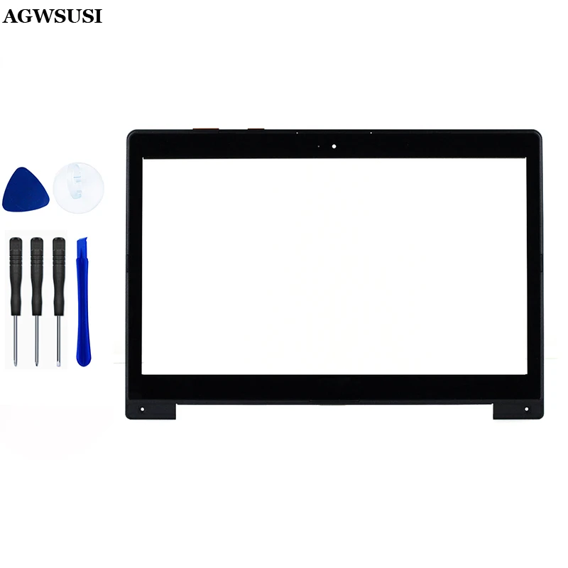 For ASUS VivoBook S400 S400CA 14&quot Touch Screen Panel Digitizer Glass Lens Sensor with Frame Bezel Housing Repair Replacement |