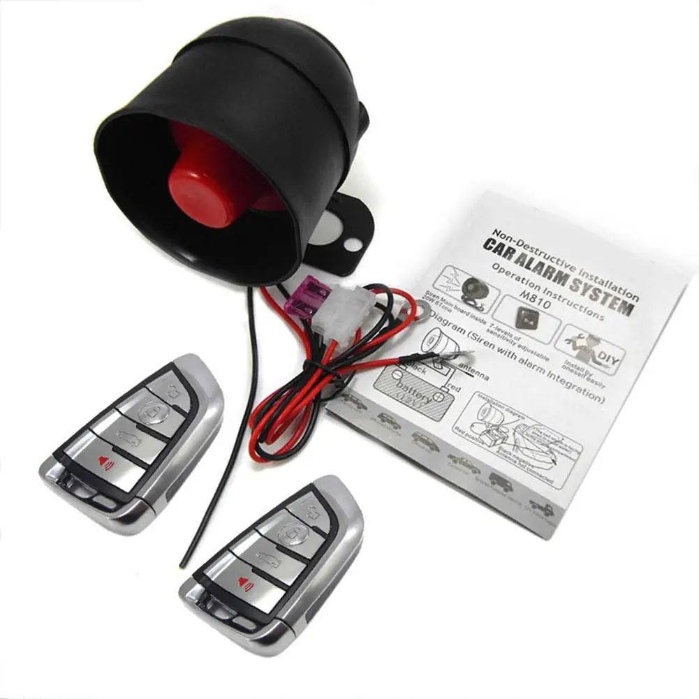 

810-8131 Universal Vibration Car Anti-theft System Device Auto Alarm Accessory Device Auto Alarm