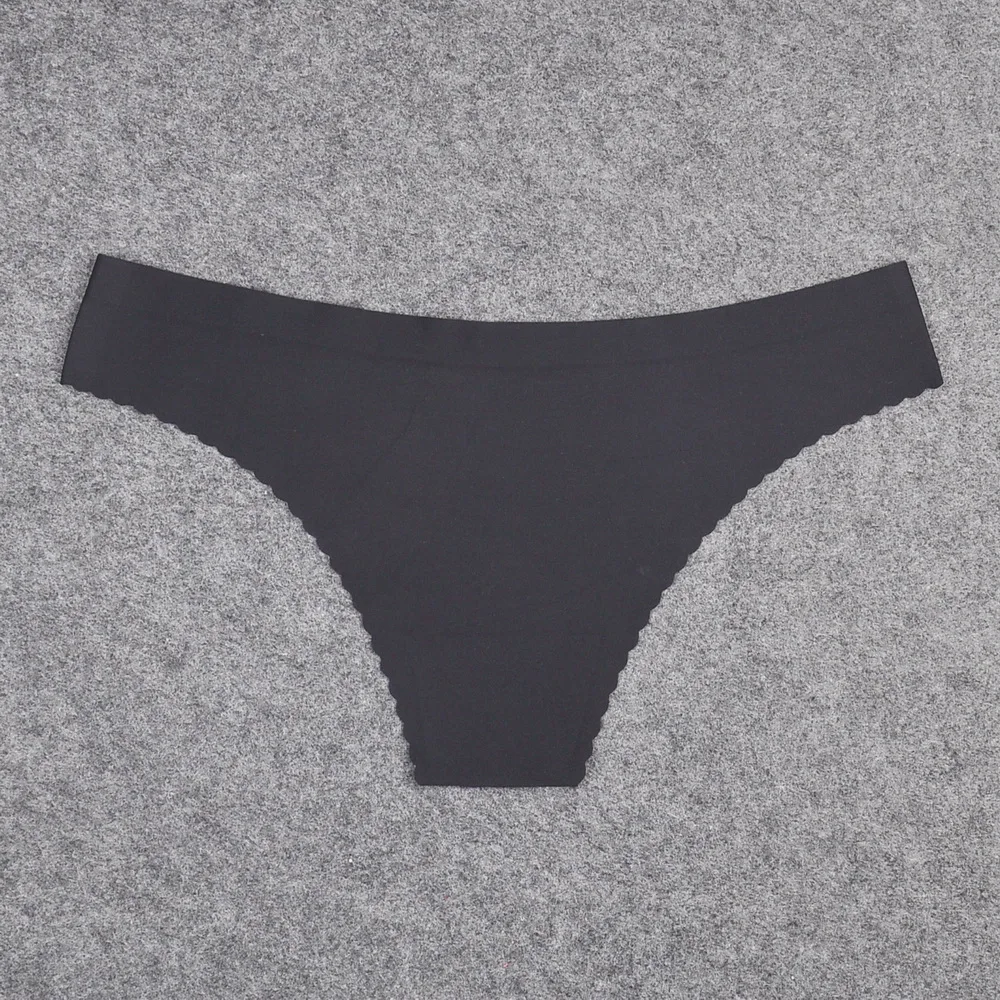 Новинка бесшовное нижнее белье женские сексуальные ледяные шелковые трусики