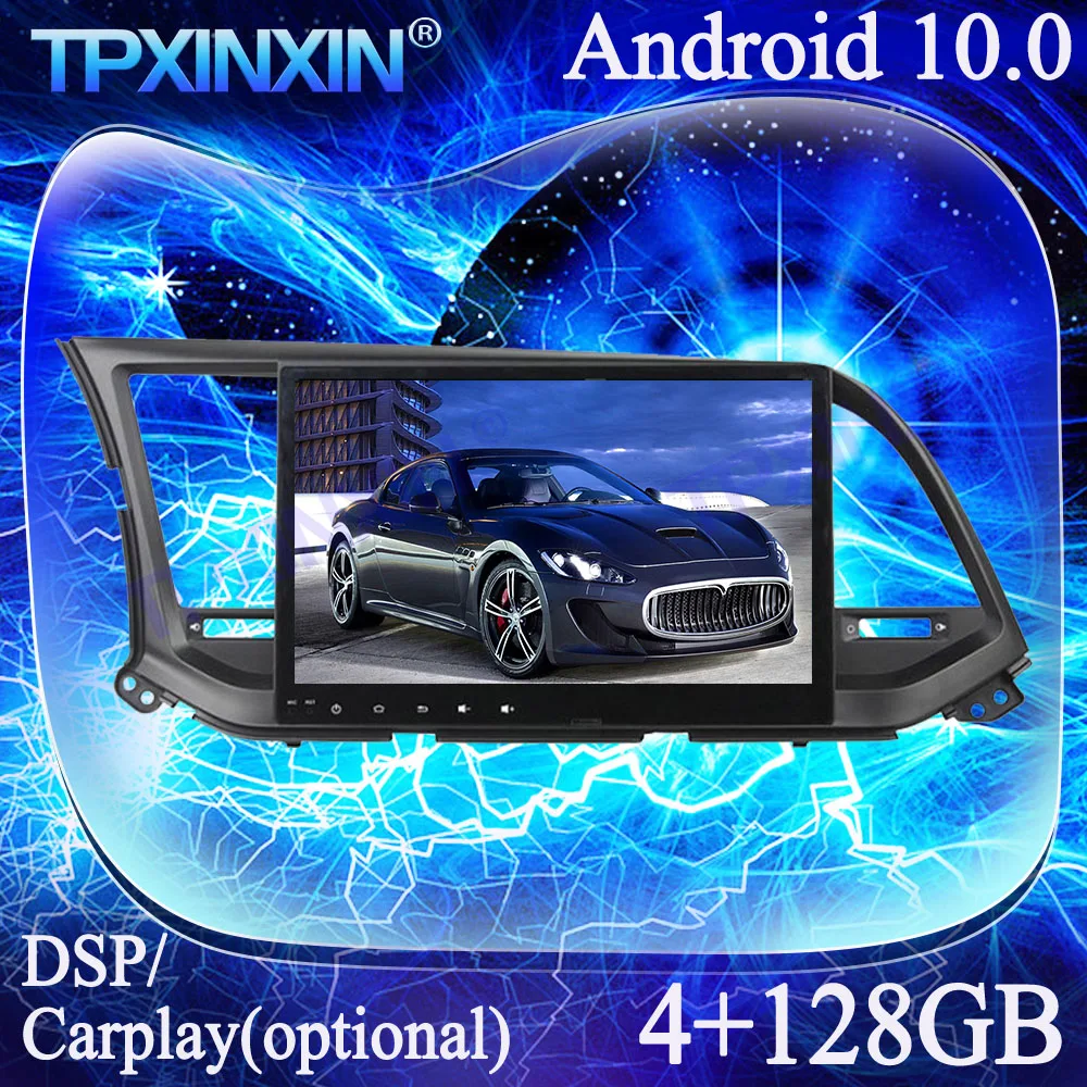 

PX6 Android 10,0 4G + 128G для Hyundai Elantra 2016-2018 Carplay мультимедийный плеер лента Регистраторы GPS Navi авто радио головное устройство DSP