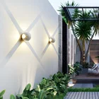 Терраса Сад скандинавский Открытый водонепроницаемый настенный светильник угловой балкон отель Вилла светильник выпечки ТВ фон террасы