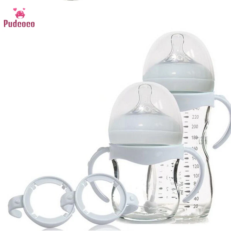 Pudcoco бренд Bebe бутылка ручка для натуральный преформы с широким горлышком PP Стекло