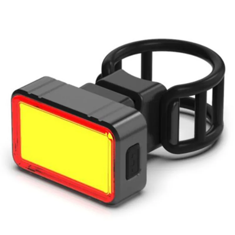 

100LM Waterproof USB Rechargeable Intelligent Induction Brake Bicycle Taillight Rear COB+28 LED Bike Night Riding light