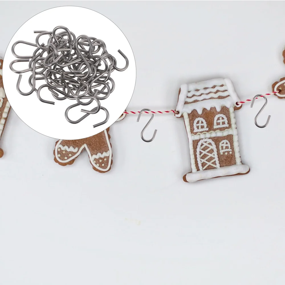 

30Pcs Hooks Durable Fashion S-Shaped Hooks Hanger Hooks Hanging Hooks for Indoor Outdoor