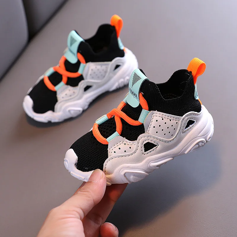 2021 детская модная спортивная обувь От 0 до 3 лет Одежда для мальчиков и девочек