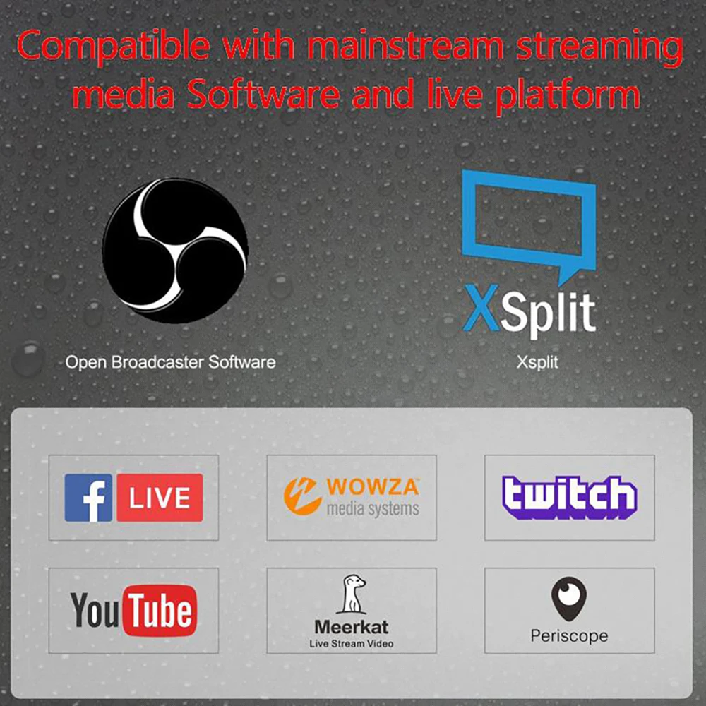 Карта видеозахвата 4K HD устройство для захвата видео с разъемом HDMI USB 2 0 потоковой