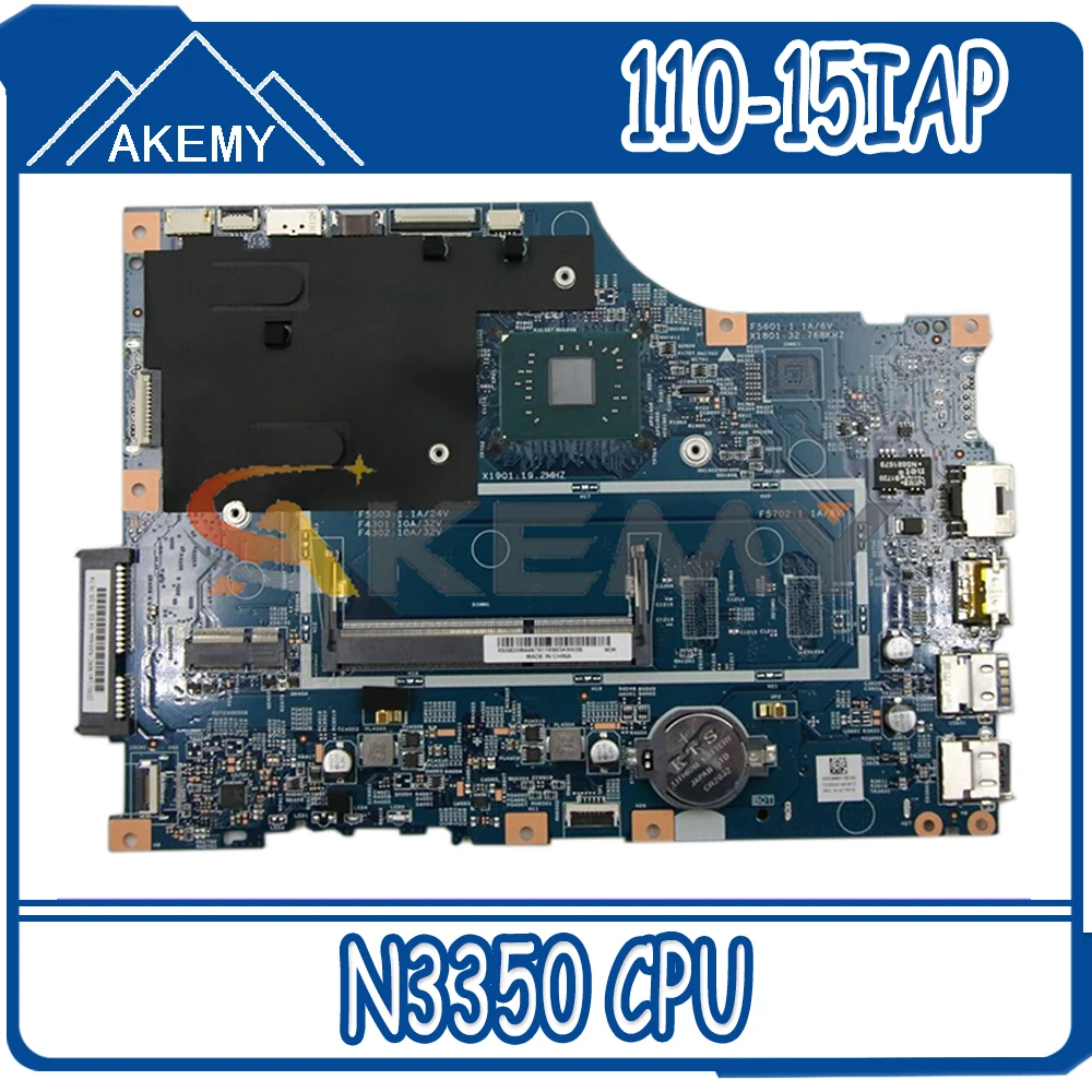 Akemy для Lenovo 110-15iAP V110-15iAP материнская плата интегрированная 15270-1 448.08A03.0011 N3350