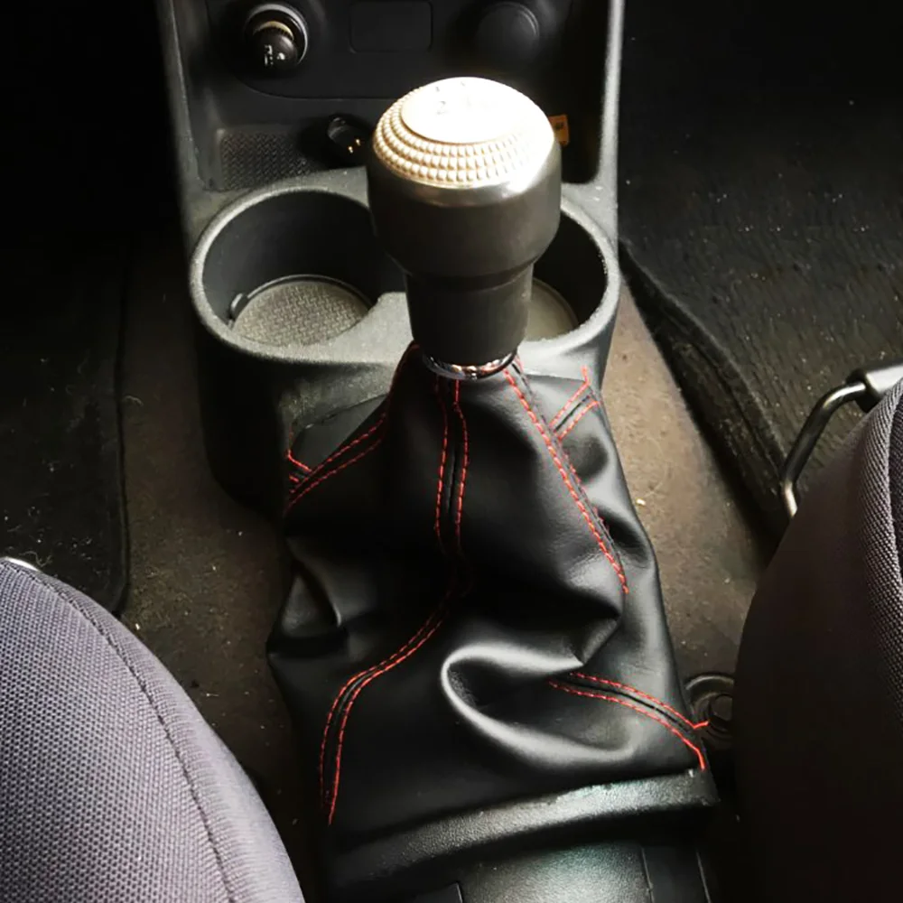 1 шт. Универсальный автомобильный чехол на рычаг КПП из искусственной кожи