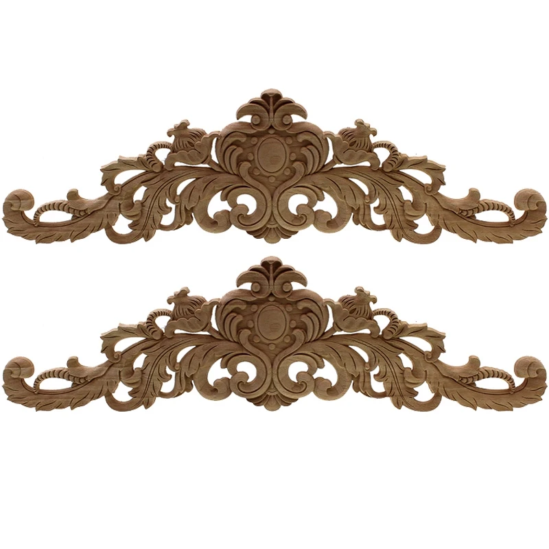 

2 шт., деревянные молдинги для мебели, 40 х11х2 см