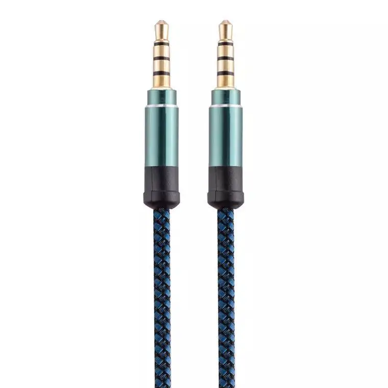 4 секции аудио кабель Мобильный телефон микрофон живая линия записи со звуковой