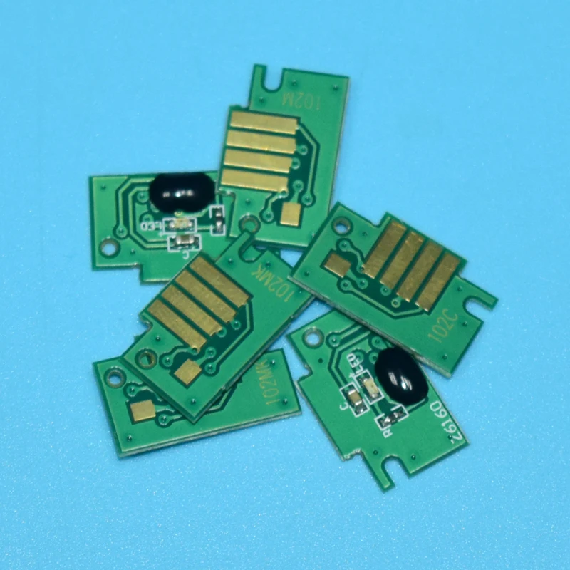 PFI102 Постоянный чип для Canon IPF500 IPF600 IPF700 IPF510 IPF605 IPF610 IPF710 Картридж струйного принтера