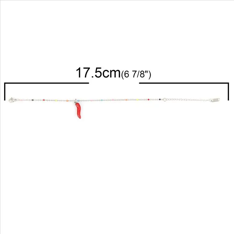 1 шт. женский браслет из нержавеющей стали 17 5 см | Украшения и аксессуары