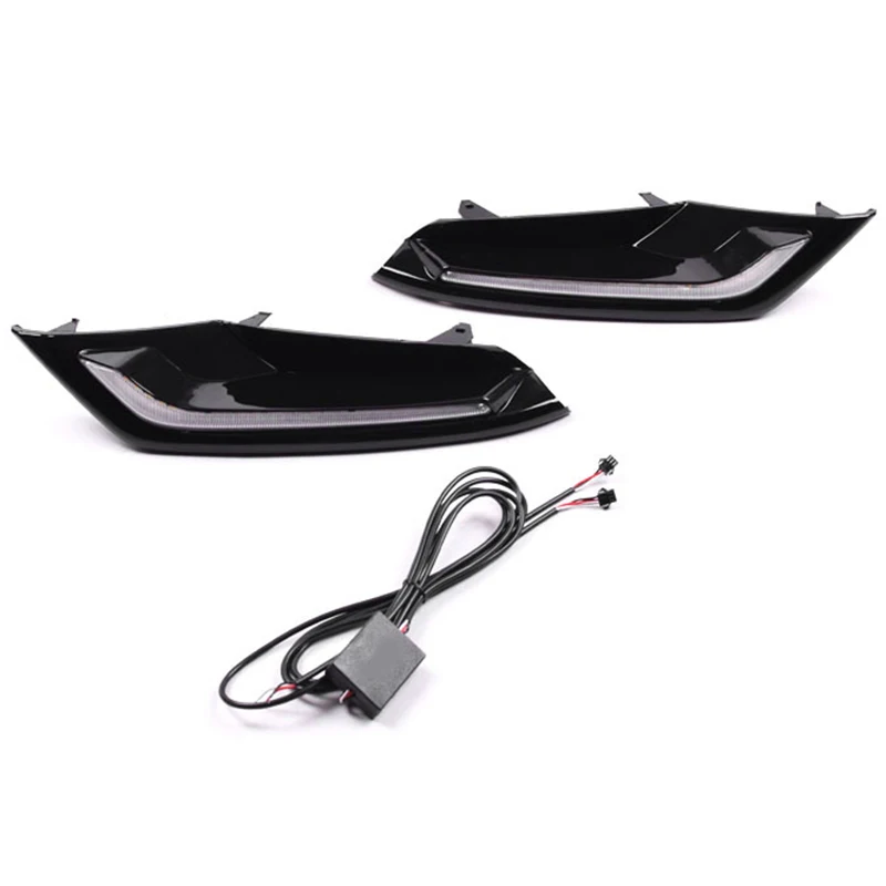 

Automobile daytime driving LED light, yellow flow anti fog light, Mazda 3 Axela 2019 2020 turning signal