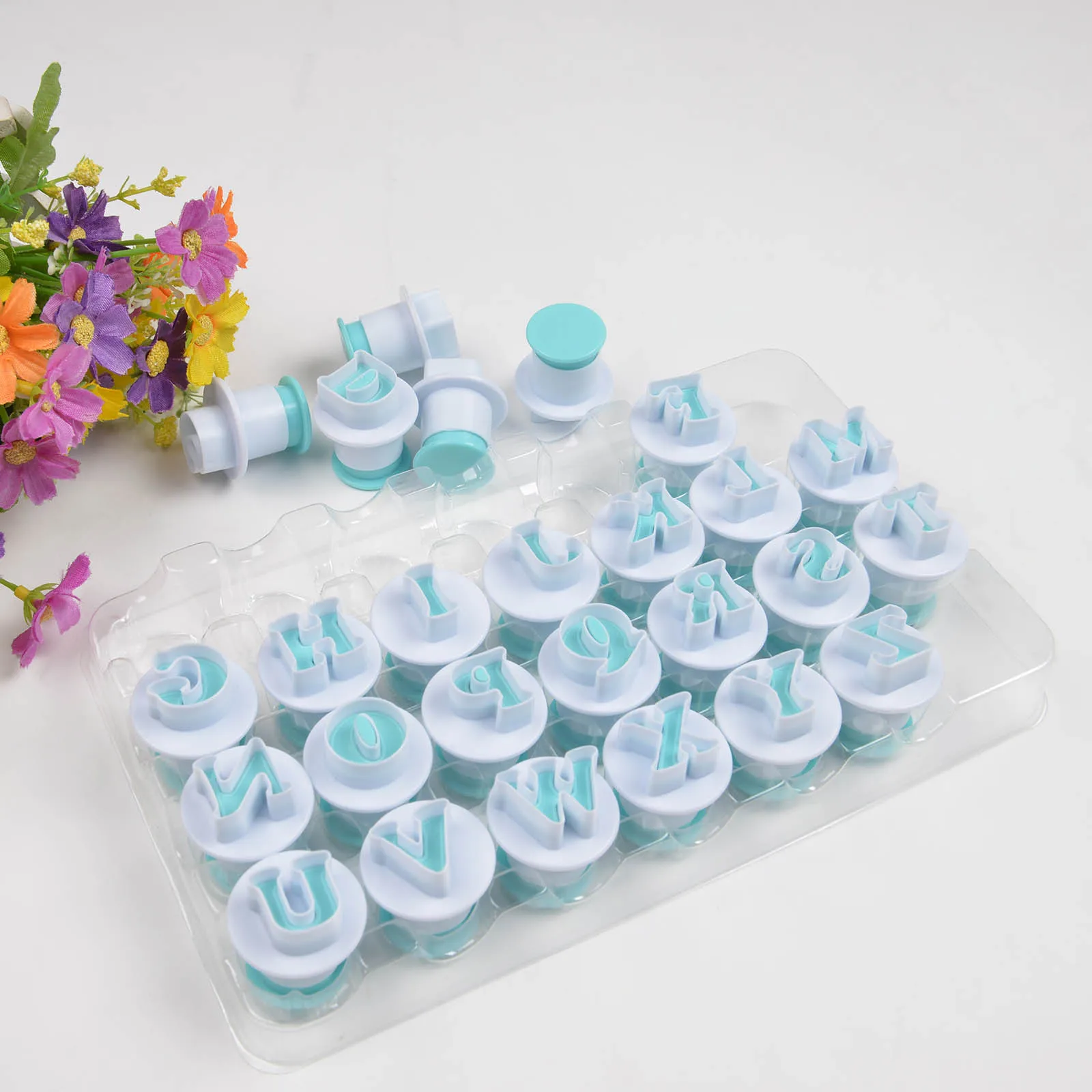 Формы для выпечки пластиковые формы день рождения мини-цифры строчные буквы