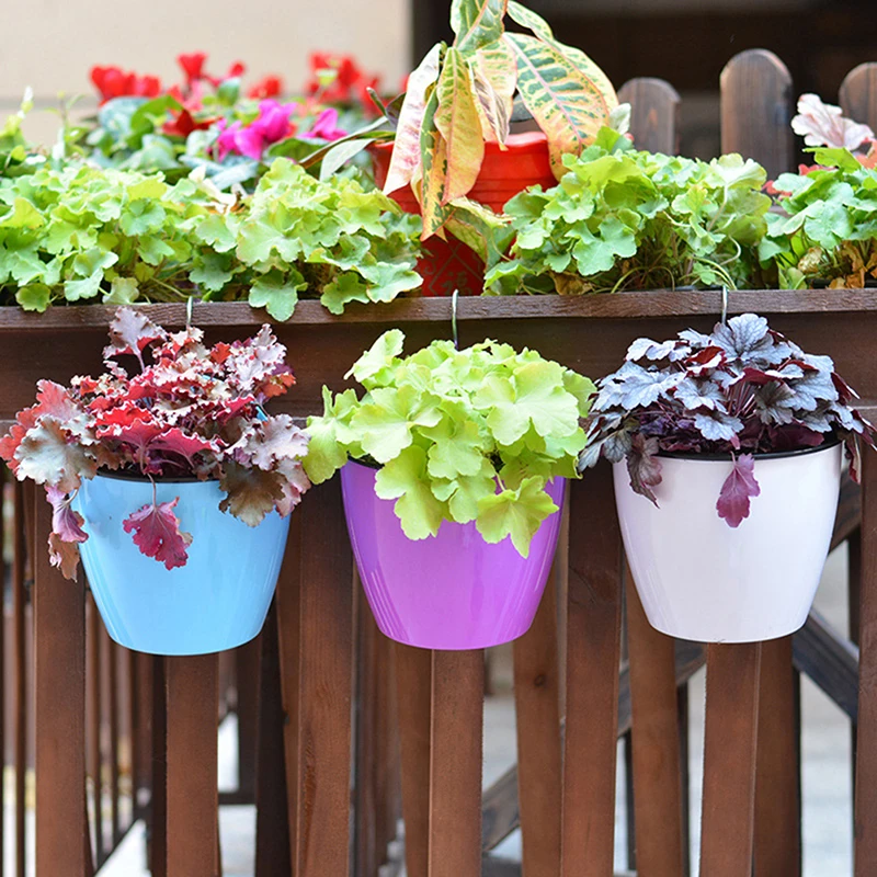 

Gardening Flower Pots Creative Wall Lazy Flower Pots Plastic Flower Plate