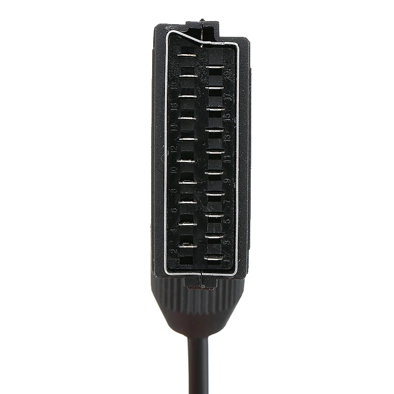1 8 м RGB Scart кабель совместимый с Sony Playstation PS1 PS2 PS3 консоль AV патч-корд тонкая линия