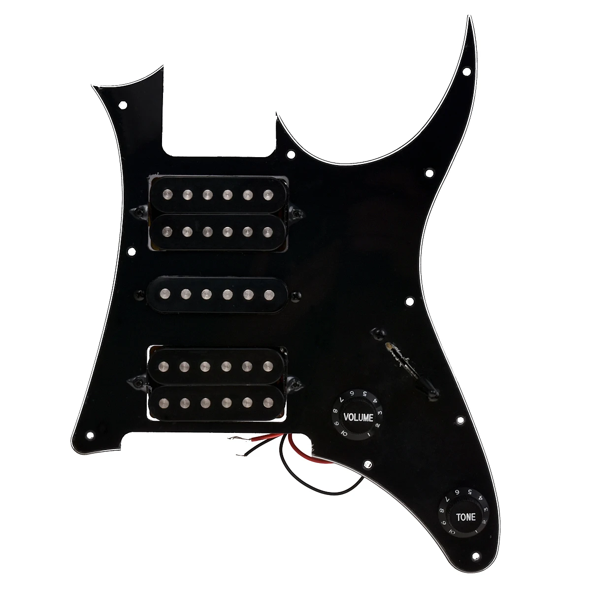 Kmise нагруженная Гитара Pickguard HSH preпроводная черная для электрогитары GRG250 с