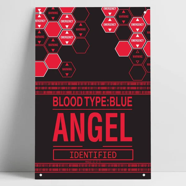 

Angel Attack Evangelion Cool Anime Tin Sign Bar Pub Home Metal Poster Wall Art Decor Poster 8"X12" 12"X16" ntpp1533