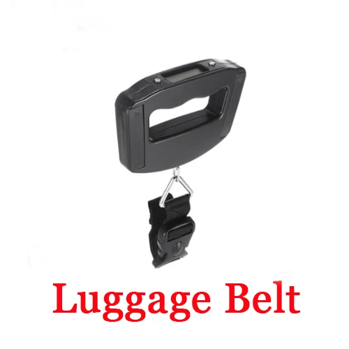Belt Style 50 кг 10 г портативный мини цифровой Весы Ручной крючок для рыбы Висячие весы электронное взвешивание багажные весы светодиодный баланс - Цвет: Belt Style