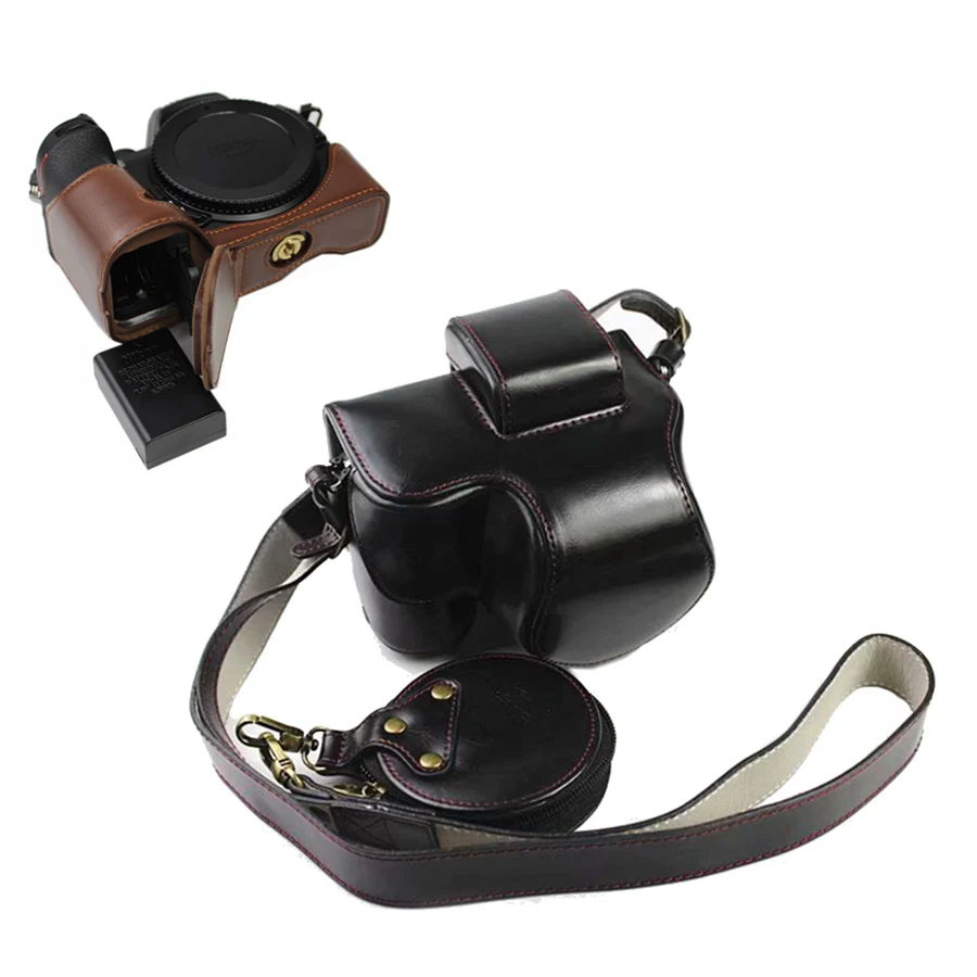 

Портативный чехол-сумка из искусственной кожи для камеры Nikon Z50 с объективом 16-50 мм