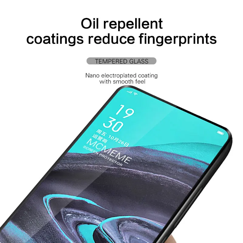 Для Oppo Reno 2/Z/F стеклянная Защитная пленка для полного покрытия для Oppo Reno2 Reno2Z Reno2F закаленное защитное стекло