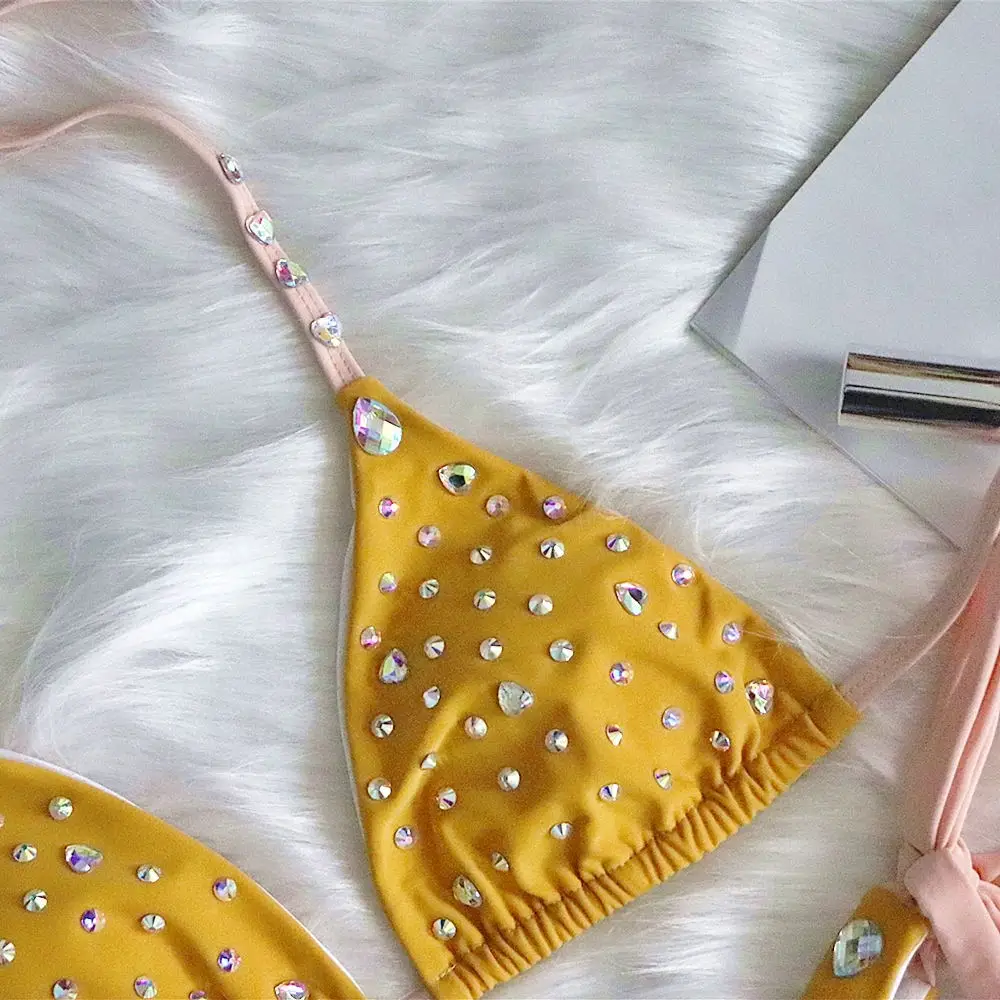 Высокое качество 2020 Новое Женское Бисероплетение сексуальное бикини-боди