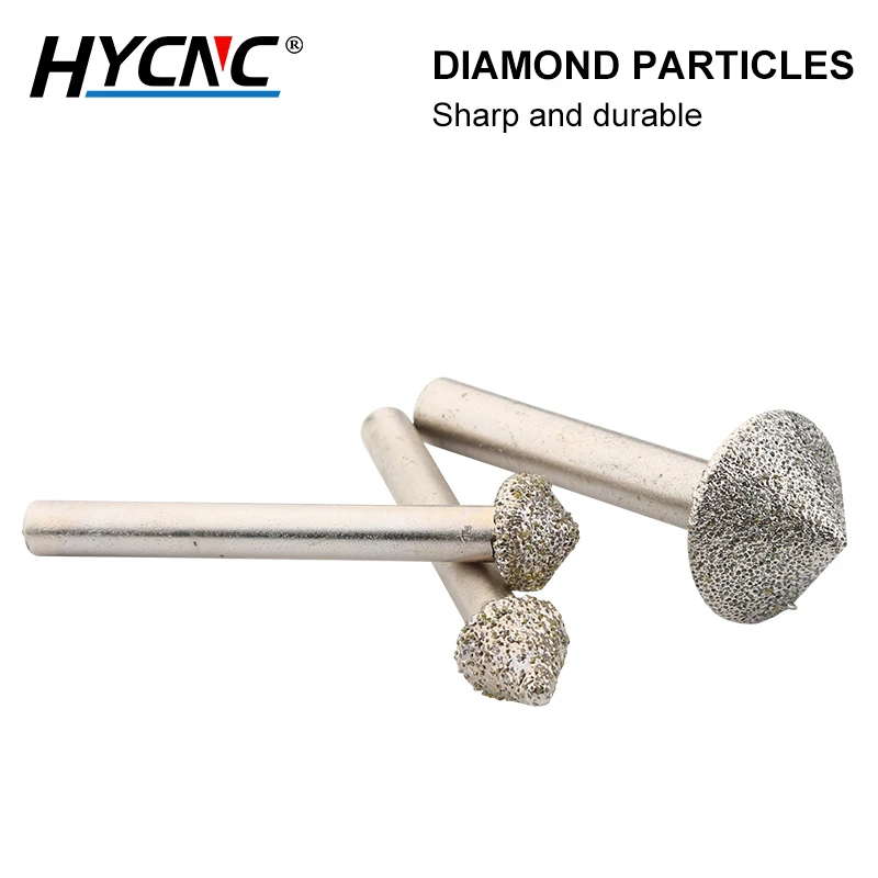 1 шт. гравировальный станок из гранита с ЧПУ конусная шаровая Головка рельефный