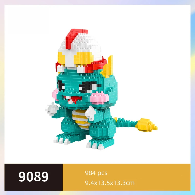 

Building Blocks Anime Cartoon 3D Model Bricks DIY Small Particles Ornaments Creative Puzzle Assembly Toys For Boys Kids Gifts