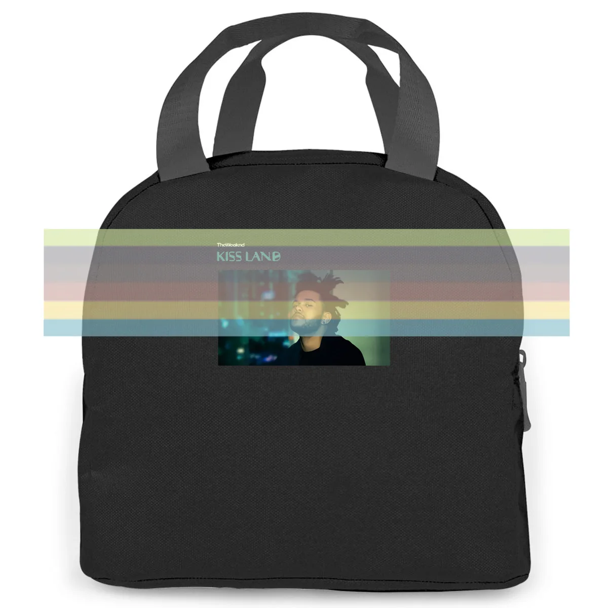 The Weeknd Kiss Land Black пользовательский принт Новый стиль Брендовая женская мужская