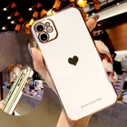 Мягкий силиконовый чехол с покрытием для iPhone 12 11 Pro Max Mini XS XR X 7 8 Plus, милый чехол для телефона iPhone 12 11 Pro Max XS XR X 7 8