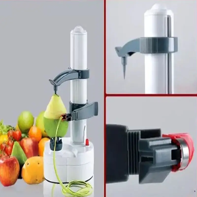

Electric peeler Multifunction for Fruit and Vegetable peeler Automatic Stainless Steel Potato Cutter Machine Kitchen Retailsale