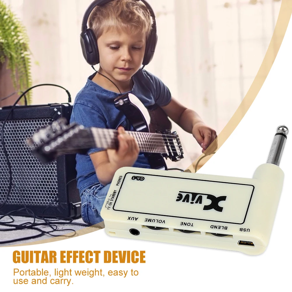 

Guitar Effect GA-1 Earphone Amplifier Amp Electric Guitar Accessories Parts
