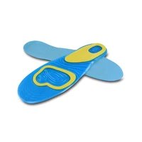gel ploymer orthopedic insoles for men sport anti slip comfortable deodorant full palm pads women lightweight breathable soles