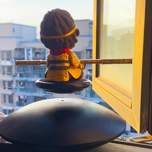 Magnetic Suspension Sun Wukong Rotating DIY Hand-Made Display Stand Decoration for Friends Christmas Gift