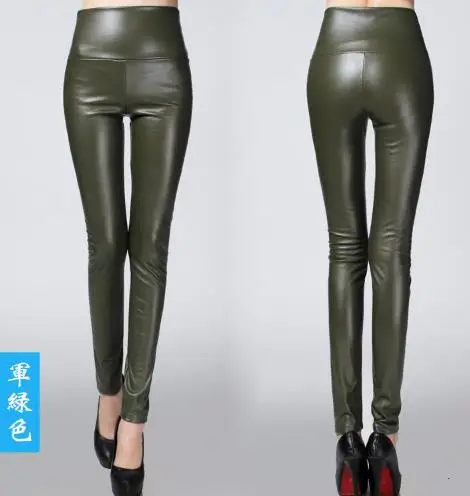 Женские леггинсы из ПУ кожи 25 цветов | Мать и ребенок