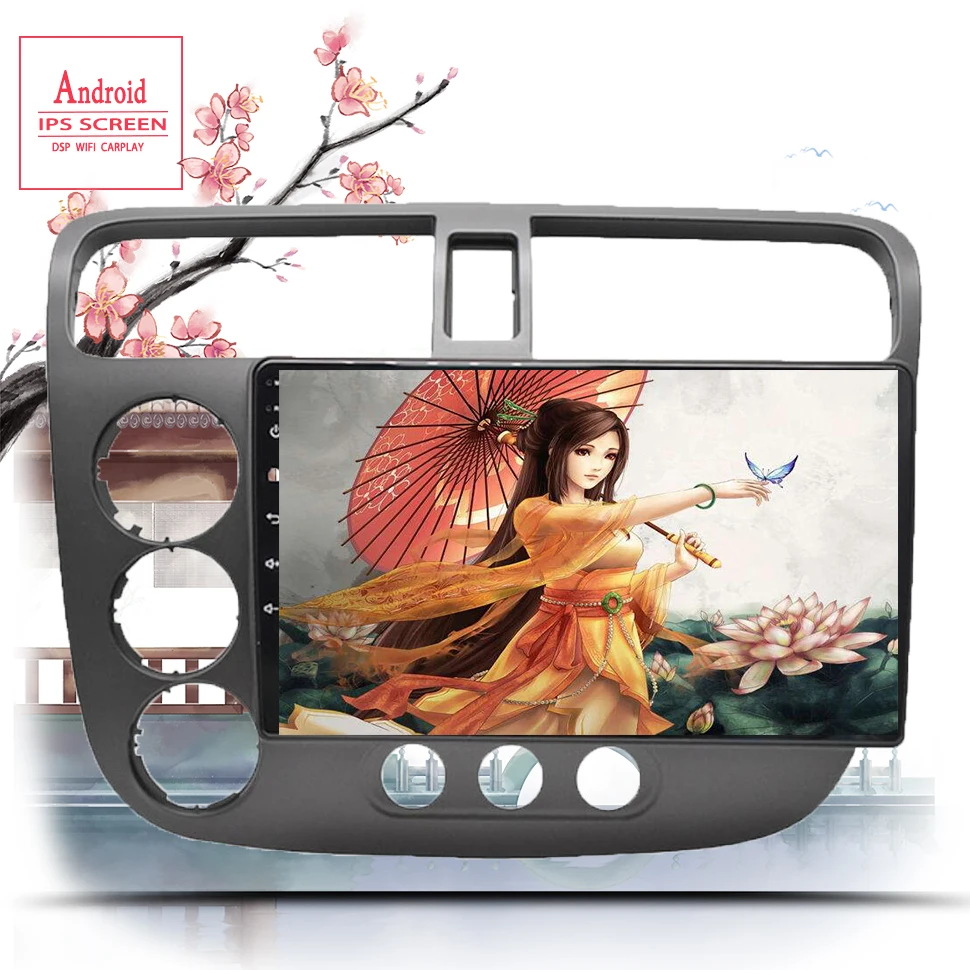 

Android 12.0 NO DVD 2 Din Car Radio Multimedia Video Player Navigation GPS For Honda Civic 7 2000 - 2006 Octa-Core 4G Head Unit