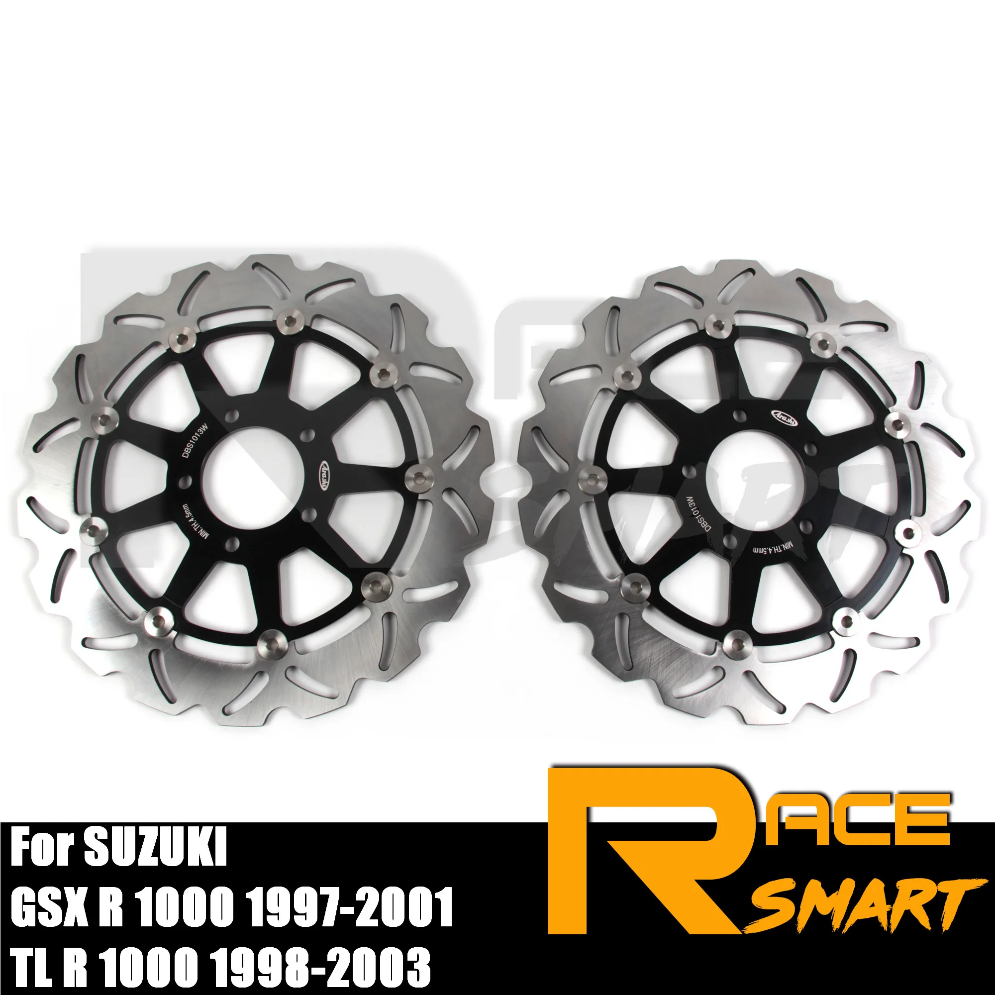 Передние тормозные диски для мотоциклов SUZUKI GSXR 1000 2001 2002 GSXR1000 GSXR-1000 TLR TLR1000 1998 - 2003 |