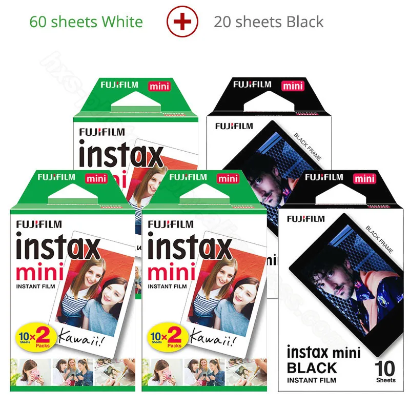 Фотобумага Fuji Fujifilm Instax Mini 9 для Instax Mini 9 7s 8 90 70 25 Instant Polariod camera Share Liplay SP2 1 Printer