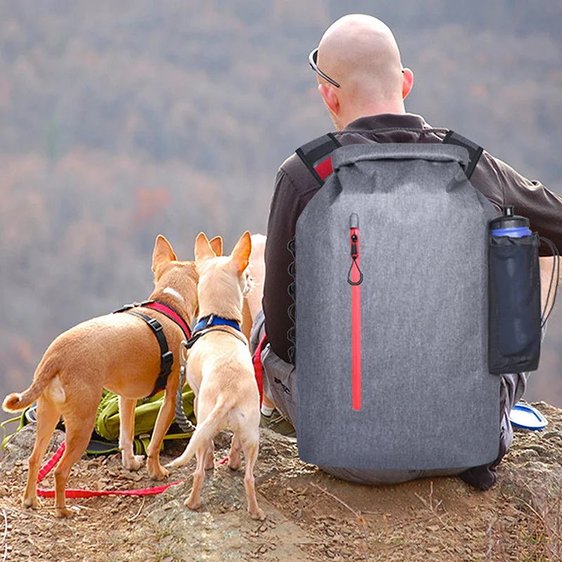 

Functional Rafting Waterproof Dry Bag Backpack Outdoor Sport Hiking Tactical Backpacks Trekking Ocean River Camping Swimming Bag