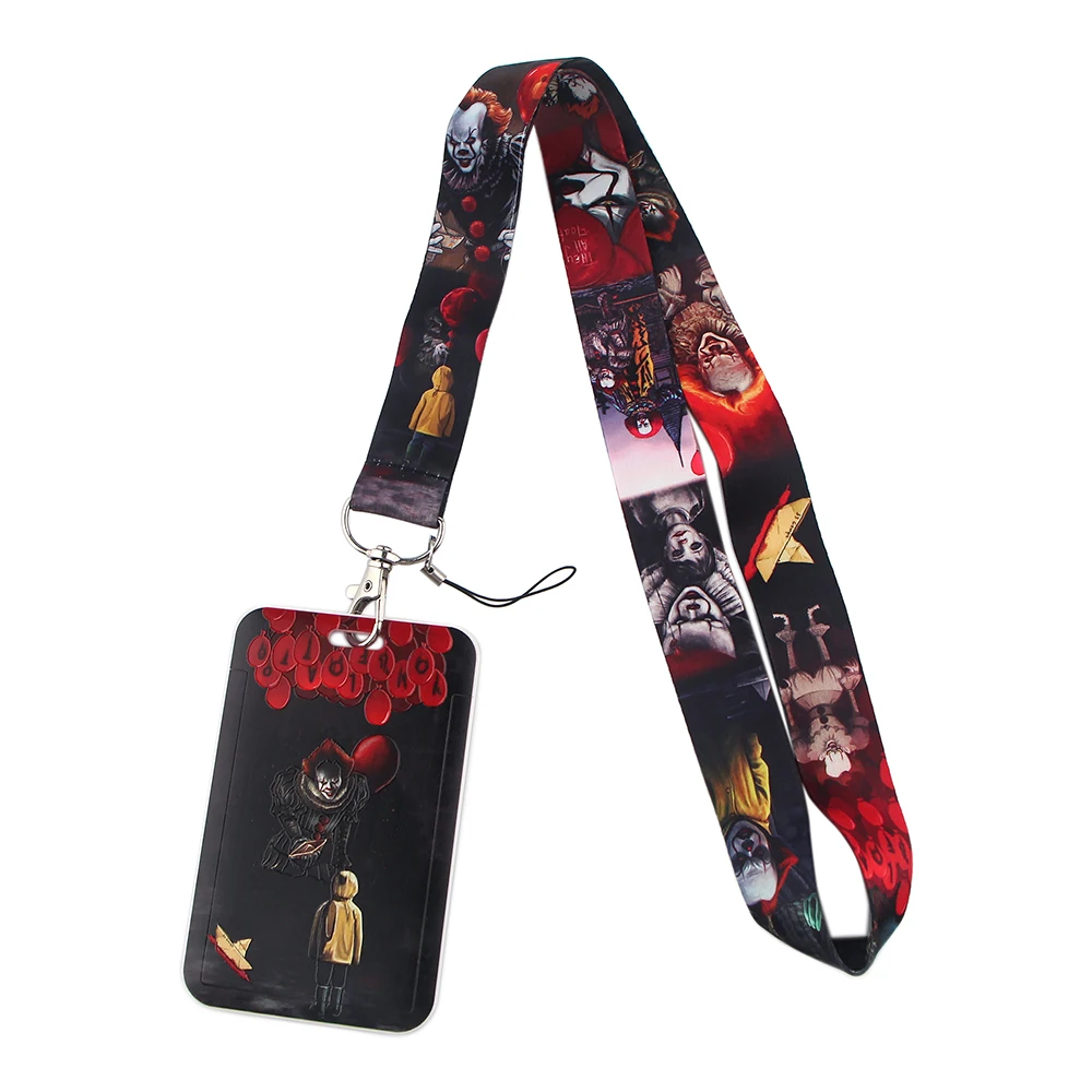 

SP1173 Horror Movies Neck Straps Lanyards for Key ID Card Pass Gym Cellphone USB Badge Holder DIY Hanging Rope