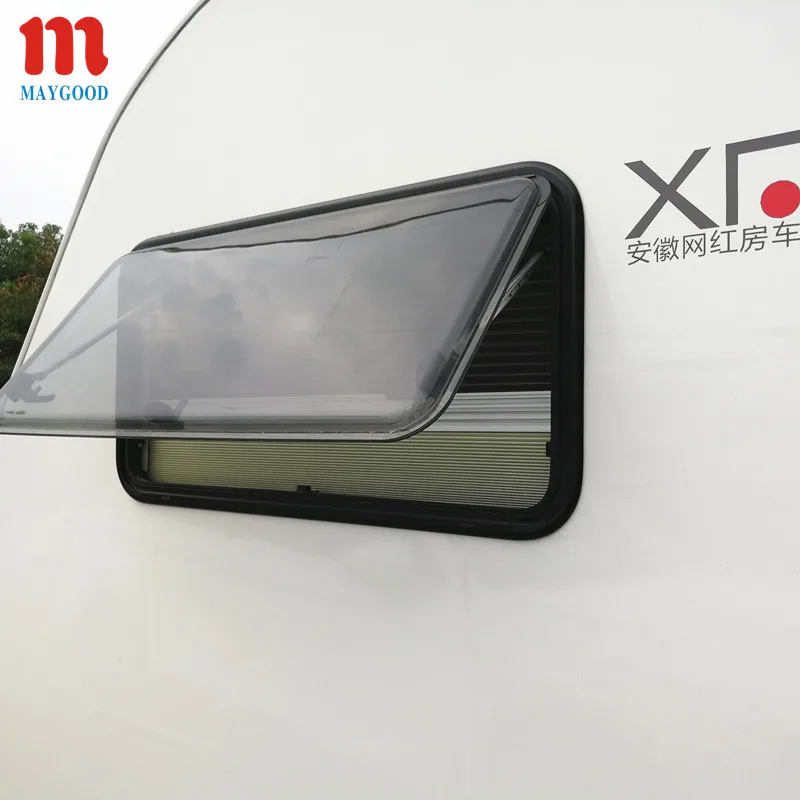 

Окно для автофургона MG17RW 500*300 мм, экстрастралированное окно для продажи и окно для аварийного выхода дорожного прицепа