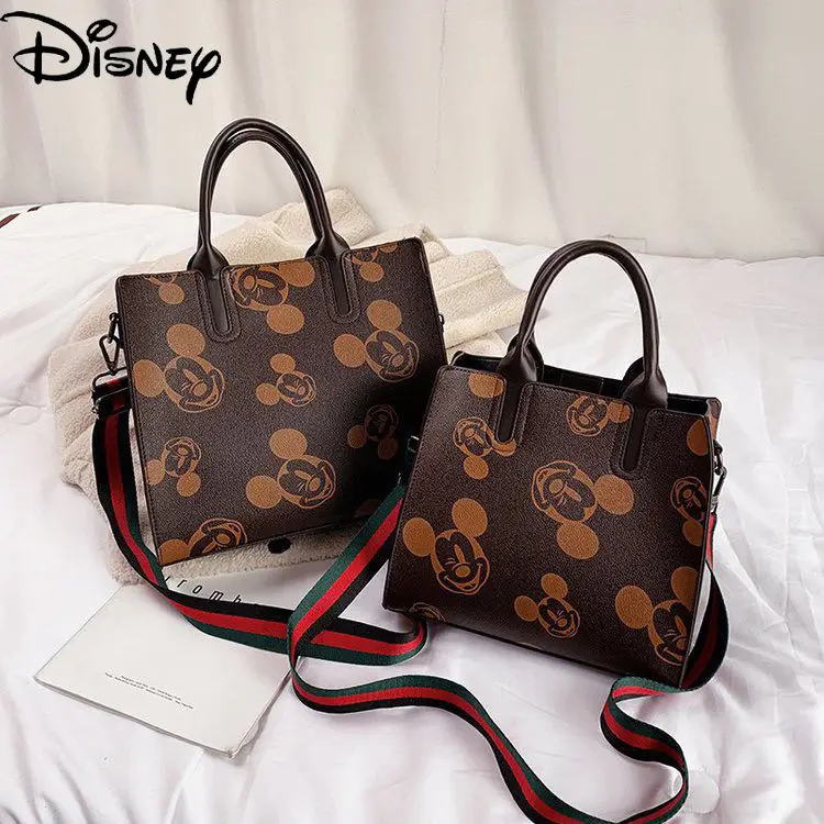 

Disney Mickey Bag Female Bag New Fashion Tote Bag Wild Atmosphere One-shoulder Messenger Bag Large-capacity Backpack