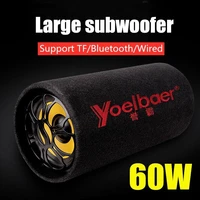 big power 60w bluetooth speaker super bass subwoofer portable column cinematic stereo sound for mobile phonetfcomputerusb