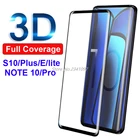 3D изогнутая полная Защита экрана для Samsung Galaxy S10 S9 S8 Plus S10e Note 10 Pro 9 8 S закаленное стекло 5G защитная пленка