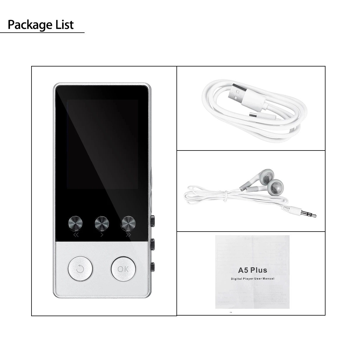 До 128 ГБ bluetooth MP3-плеер наушники HiFi fm радио Спортивная MP 4 портативные музыкальные