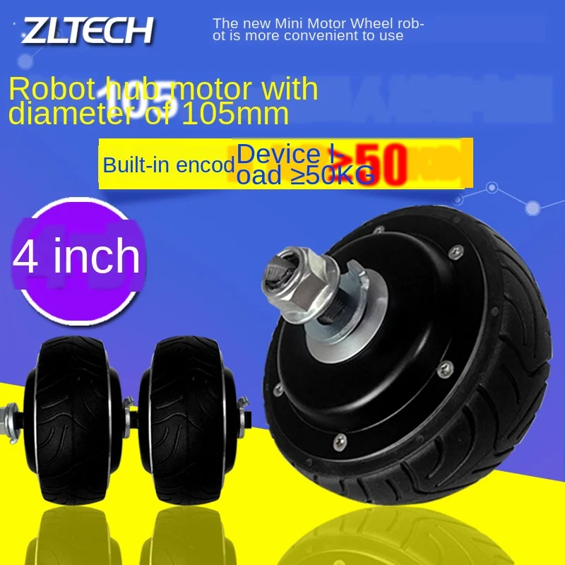 4-дюймовый робот-привод ZLLG40ASM100 для раннего обучения встроенный кодировщик Agv Car |