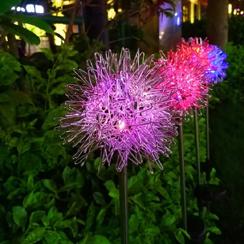 

Dandelion Flower Solar Led Light Outdoor Lawn Lamp Outdoor Waterproof Garden Path Terrace Landscape Garden Decoration Outdoor